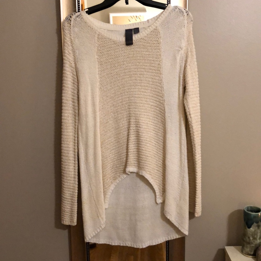 White Knit Sweater